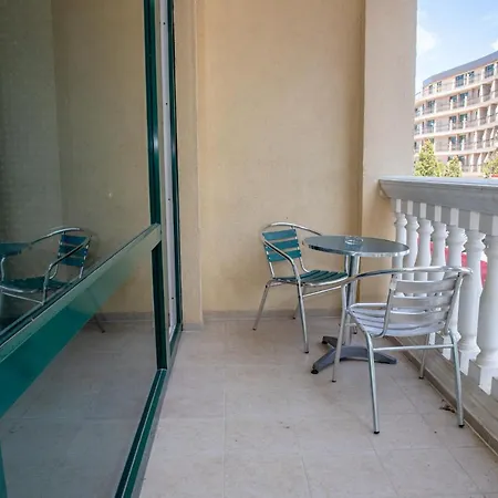 Apartment Private Studio At Central Sunny Beach With Balcony *